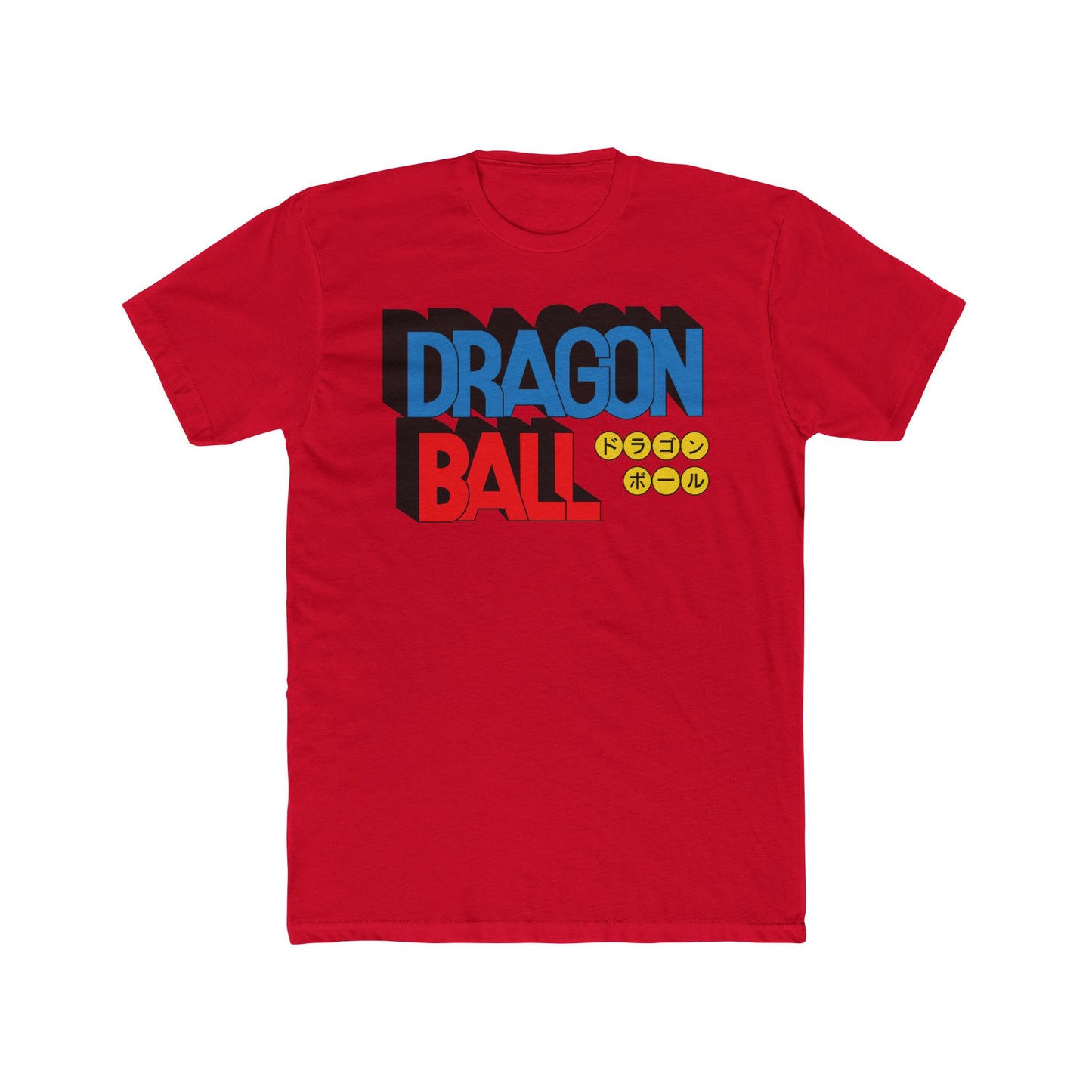 1980s Dragon Ball Title Unisex Lightweight Cotton T-Shirt