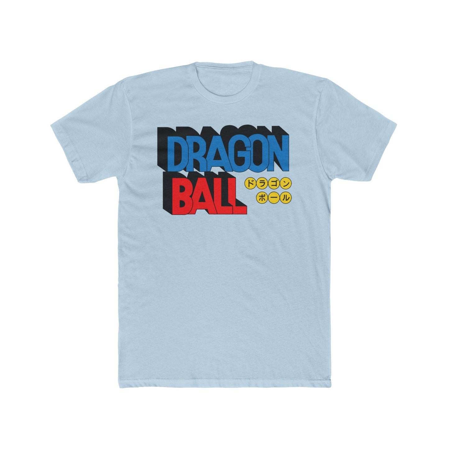 1980s Dragon Ball Title Unisex Lightweight Cotton T-Shirt