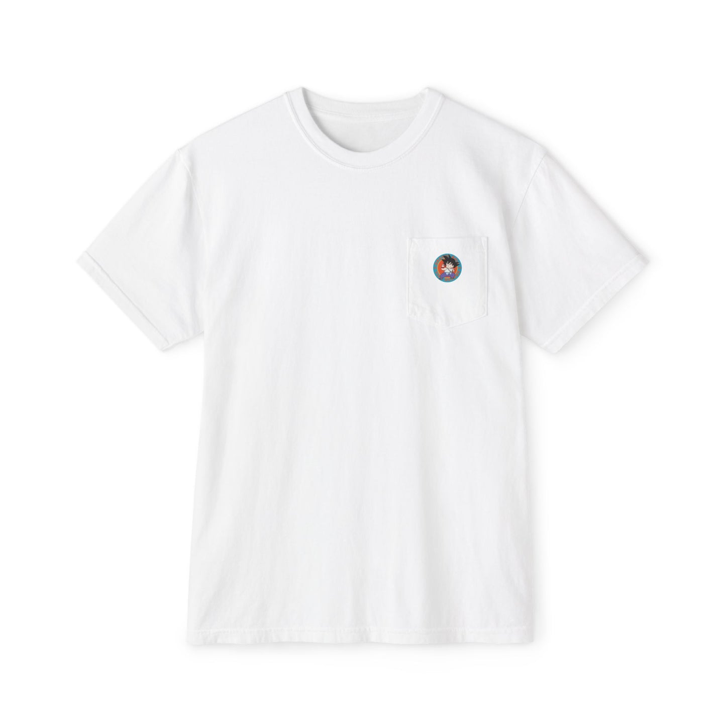 1980s Dragon Ball Bulma with Goku Unisex Heavy 100% Cotton T-Shirt