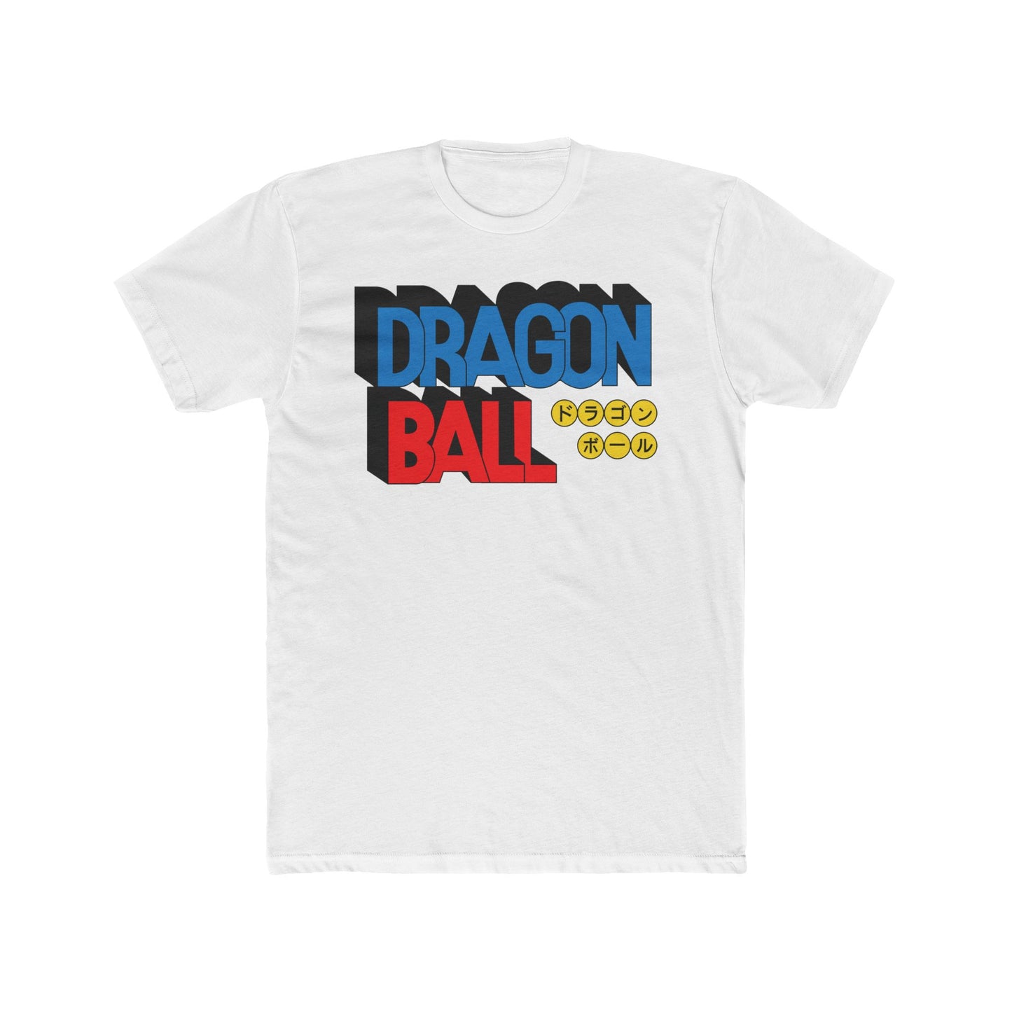 1980s Dragon Ball Title Unisex Lightweight Cotton T-Shirt