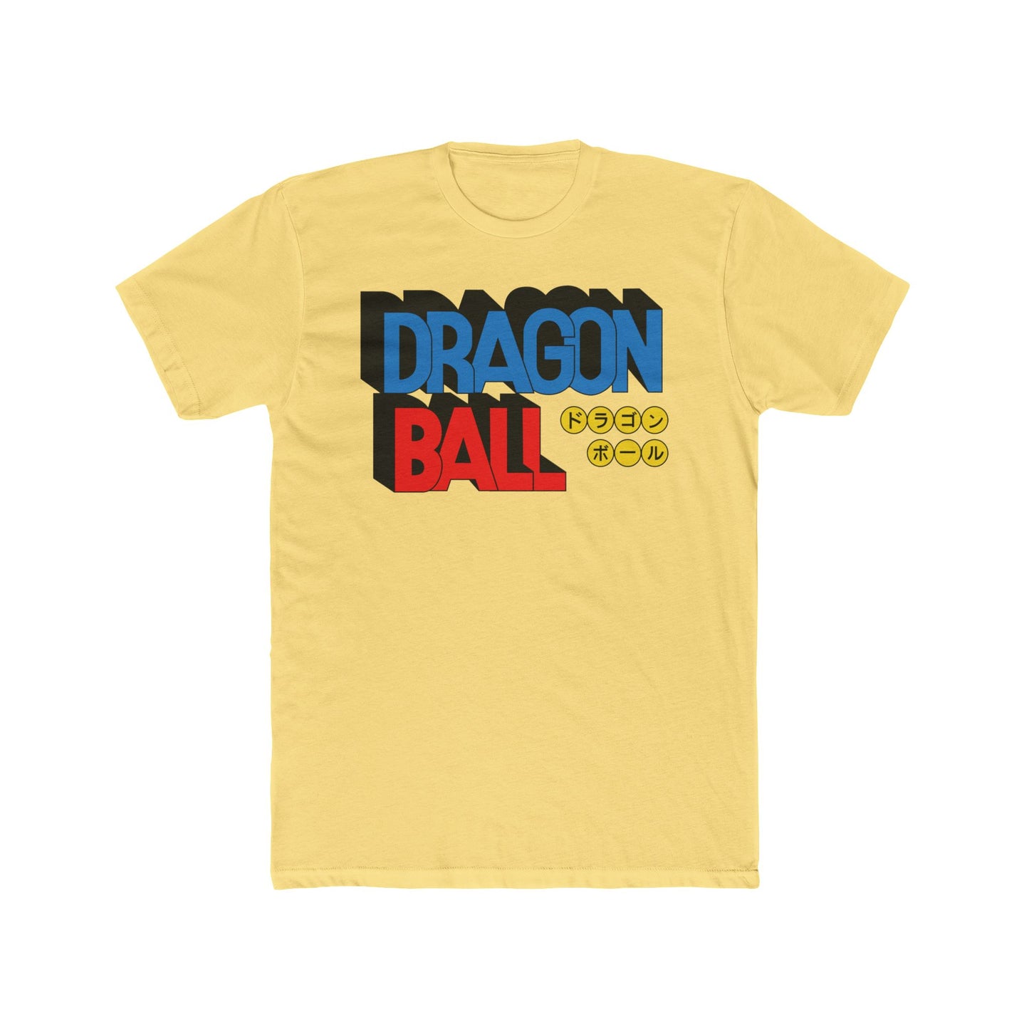 1980s Dragon Ball Title Unisex Lightweight Cotton T-Shirt