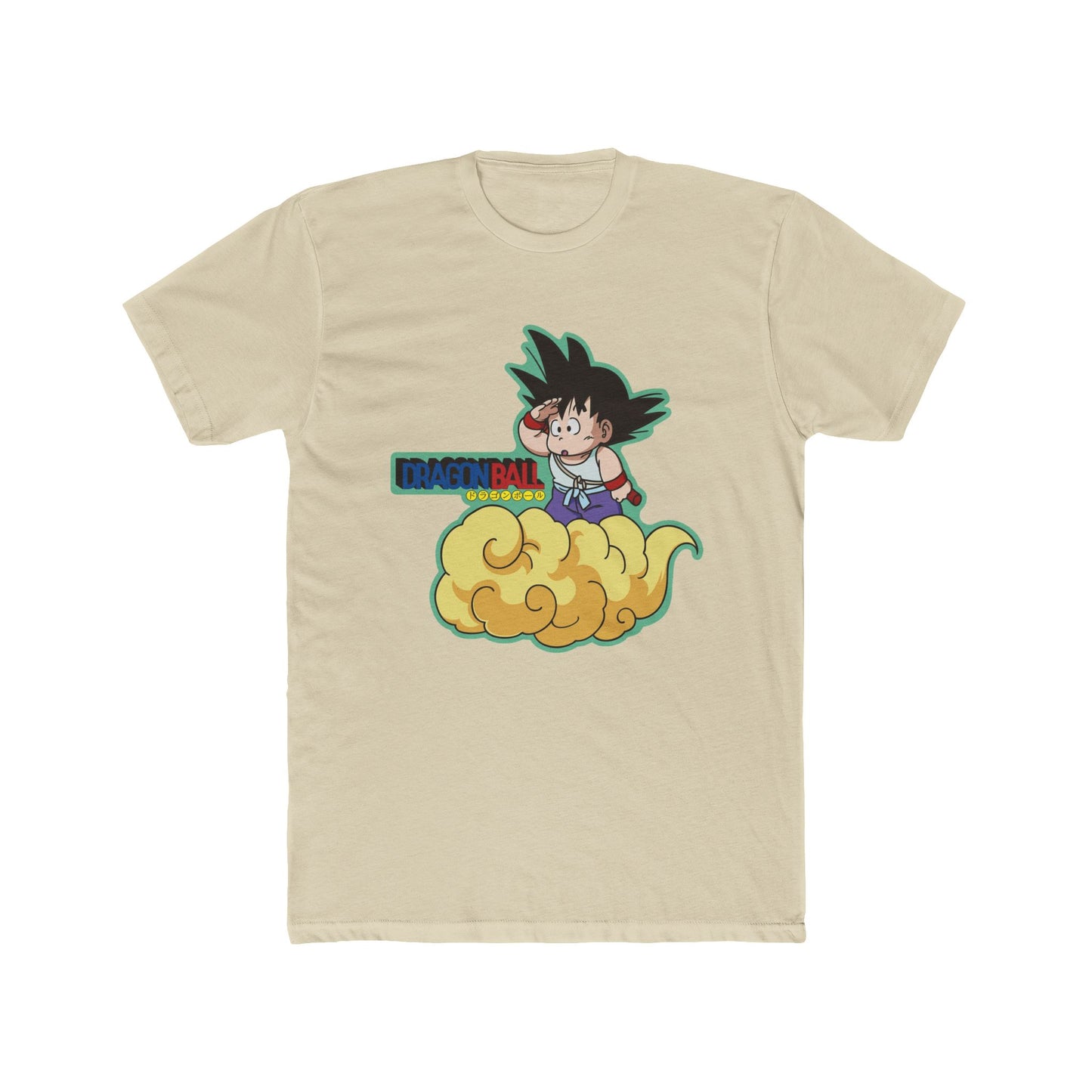 1980s Dragon Ball Son Goku Unisex Lightweight Cotton T-Shirt
