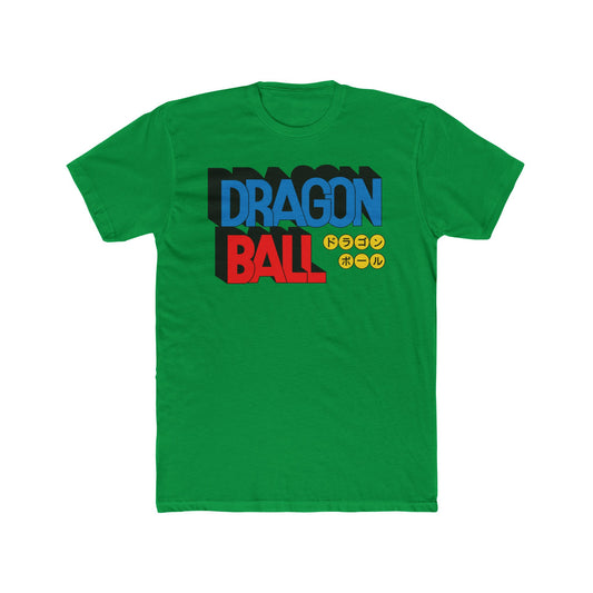 1980s Dragon Ball Title Unisex Lightweight Cotton T-Shirt