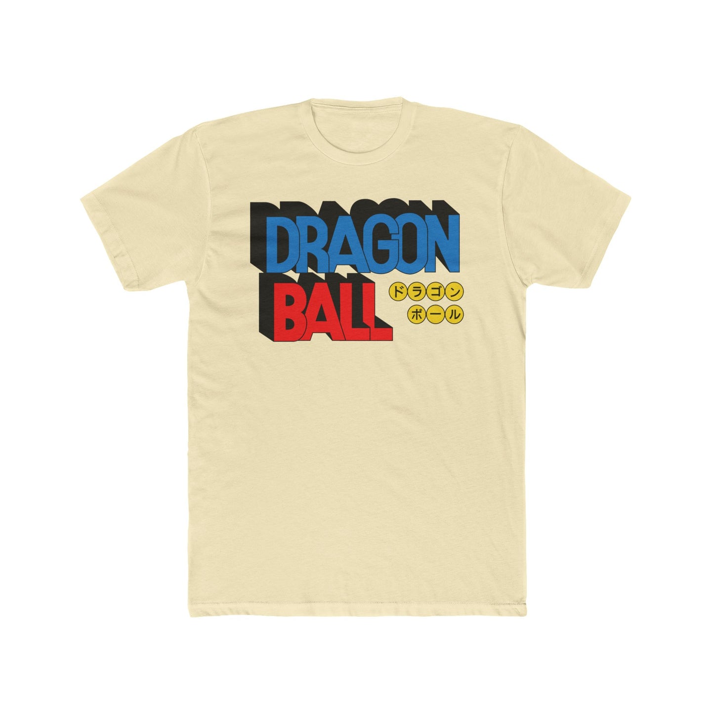 1980s Dragon Ball Title Unisex Lightweight Cotton T-Shirt