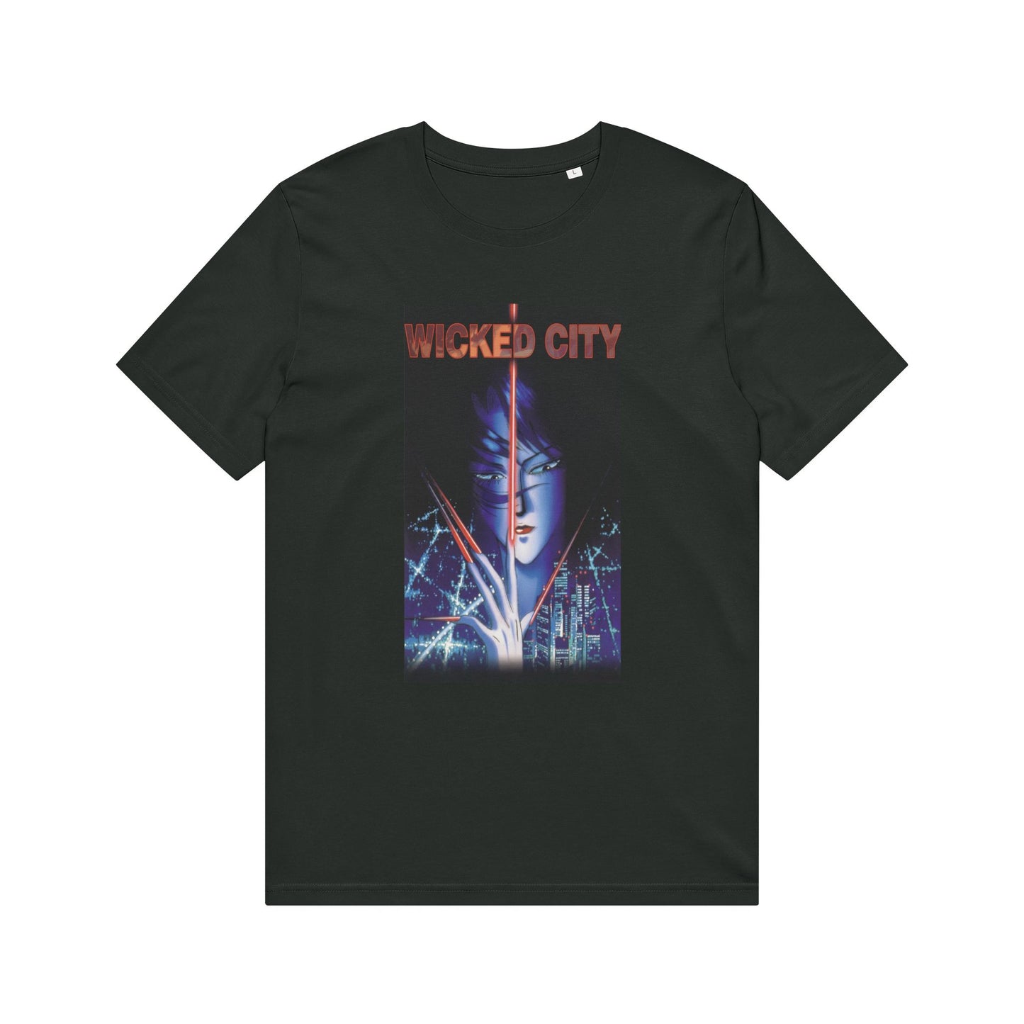 1980s Wicked City Anime Unisex 100% Cotton T-Shirt