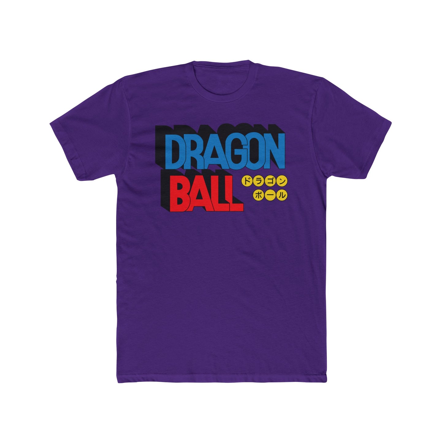 1980s Dragon Ball Title Unisex Lightweight Cotton T-Shirt